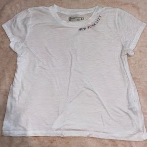 💗 3/$20 Abercrombie New York embroidered top